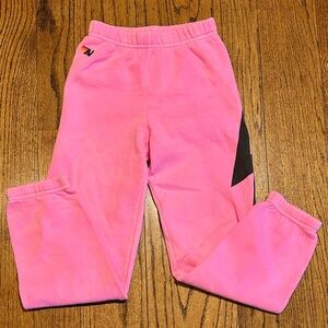 Aviator Nation Kids Neon Pink Bolt Sweatpants size 12 Barely Worn!